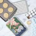 thumbnail image 5 of Yayeee Pot Holders Kitchen Heat Resistant with Pocket 7"x9.8" Cotton Oven Cooking Hot Pads, Floral Vase, 5 of 7