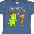 thumbnail image 4 of Inktastic Dragon 1st Birthday Turning One Boys or Girls Baby Bodysuit, 4 of 5