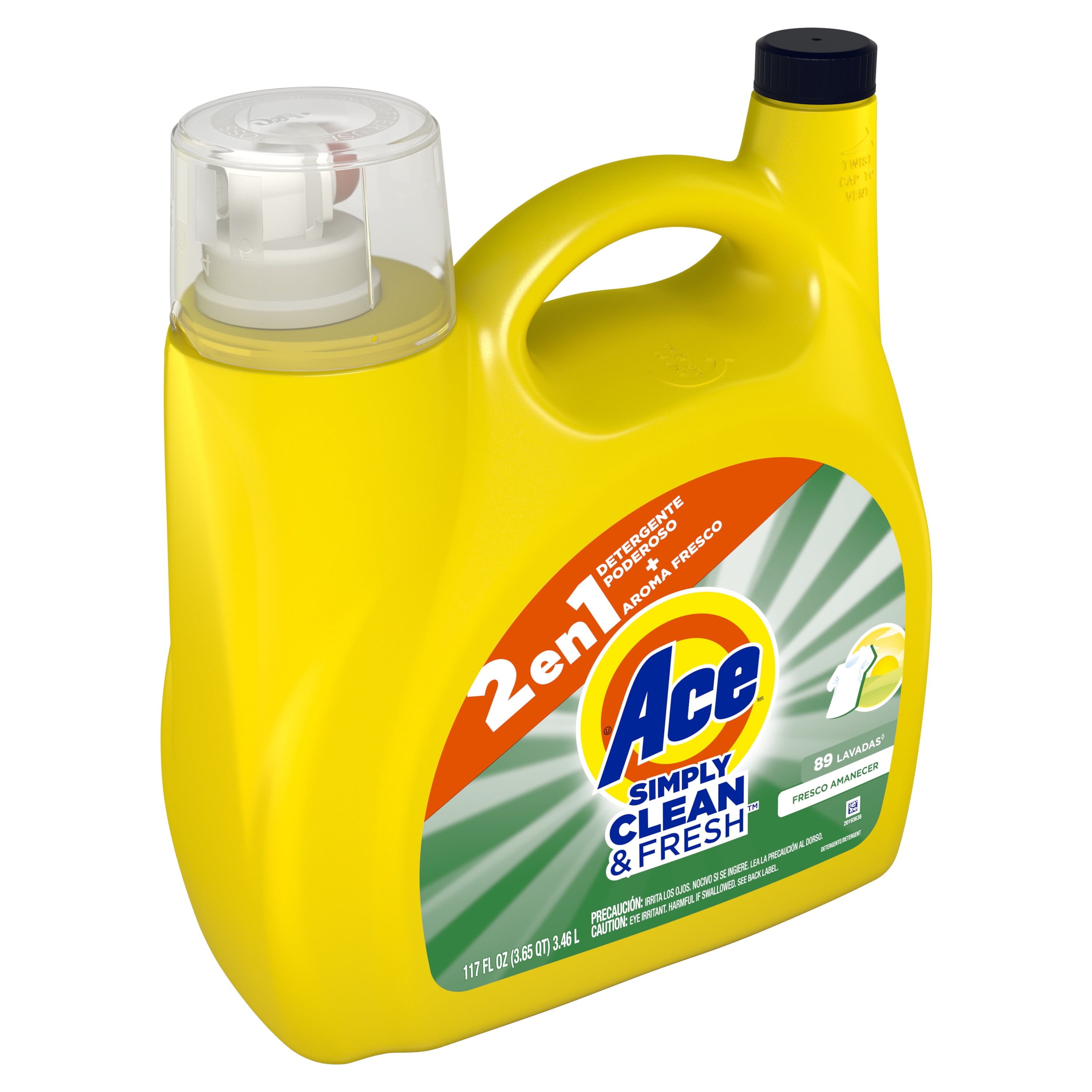 Ace Simply, Daybreak Fresh, Laundry Detergent, 117oz, 89 Loads