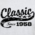 thumbnail image 3 of CafePress - Classic Since 1958 Light T Shirt - Men's Classic Graphic T-Shirt, 3 of 4