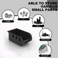 thumbnail image 3 of 60pcs Wall Mounted Storage Bins Heavy Duty,Plastic Tool Organizer,Heavy Duty Hanging Storage Organizer Bins For Garage, Screws, Nuts, Bolts, Small Hardware Parts, 3 of 8