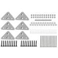 thumbnail image 3 of 6 Packs Skateboard Wall Mount Metal Skateboard Hanger with 2 Screw Holes for Display Skateboard Dec, 3 of 4