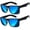 Gloss - Blue, variant on XL Polarized Men's Oversized Sunglasses Big Heads Wide Face Large Head Fit Sports Driving Fishing Extra Wide Sunglasses