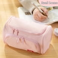 thumbnail image 2 of GBAYXJ Big Capacity Pencil Case High Large Storage Marker Pen Case Travel Simple Stationery Bag For Sch+ool College Organizer Te+ens Gir+ls Adults Stud+ents, 2 of 6