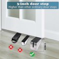 thumbnail image 2 of Door Stopper,Heavy Duty Door Stop Wedge Tall Door Stoppers for Bottom of Door, Adjustable Spring Lo, 2 of 5