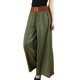 thumbnail image 1 of Gibobby pantalones mujer Pantalones anchos de mujer cómodos y elegantes (Verde, One Size), 1 of 5