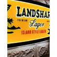 thumbnail image 3 of Queen Sense 32" Land Shark Landsharks Lager Surfboard 3D LED Sign Light Vivid Printing Tech Design Beer Bar Pub Wall Decor Artwork Lamp W132LSL-LED3D, 3 of 4