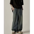 thumbnail image 4 of Vaqueros holgados y holgados for hombre - Y2K Streetwear & Skater Pantalones vaqueros de pierna ancha, 4 of 7
