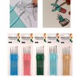 thumbnail image 2 of 5PCS Fine Detail Brushes Miniature Brush for Fine Detailing Models Painting, Nail Art, Acrylic Watercolour, Miniatures Pink, 2 of 5