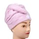thumbnail image 2 of Magic Coral Fleece Secado rápido Envolturas para el cabello Toallas Sauna Spa Gorros de ducha Lady Bath Tool Rosa, 2 of 3
