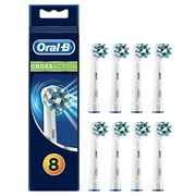 Braun Oral-B Cross Action Replacement Toothbrush Heads (8 count )