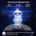thumbnail image 4 of 26-27 New 13 in 1 Planetarium Galaxy Star Projector Night Light HD Star Aurora Projector Lamp for Kids Bedroom Home Party Decoration, 4 of 5