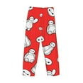 thumbnail image 5 of Big Hero 6 Baymax Pajama Pants Drawstring Elastic Waistband Loungewear Comfy Separate Bottoms Sleep PJ Pants for Men Women Xx-Large, 5 of 10