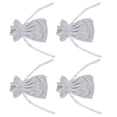 thumbnail image 3 of Toallas de mano pequeñas, toallas de mano, hermosa toalla facial de coral, toallas de mano grises, diseño elevado, 3 of 12