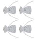 thumbnail image 3 of Toallas De Mano Pequeñas, Toallas De Mano, Fáciles De Cuidar, Suaves, Hermosas, De Fibra Superfina, Cómodas, De Coral, Para Baño, Cocina, Sala De Estar ANGGREK Gris, 3 of 8