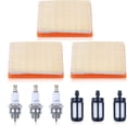 thumbnail image 1 of Air Fuel Filter Spark Plug For Stihl TS400 BR350 SR430 Blower, Air Filter, Spark Plug, Fuel Filter, 1 of 6