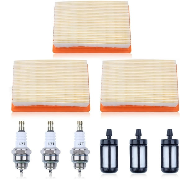 Air Fuel Filter Spark Plug For Stihl TS400 BR350 SR430 Blower, Air Filter, Spark Plug, Fuel Filter