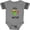 Football Heather and Smoke, variant on Inktastic Cinco De Mayo Let's Fiesta Cute Cactus with Sombrero Boys or Girls Baby Bodysuit