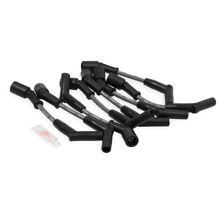 Holley LS 6.2L Spark Plug Wire Set 45-Deg Gray Holley LS 6.2L Spark Plug Wire Set 45-Deg Gray
