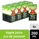 Jus de pommes à 100 % Minute Maid, boîte à boire de 200 ml, paquet de 8 200 x mL – image 1 sur 8