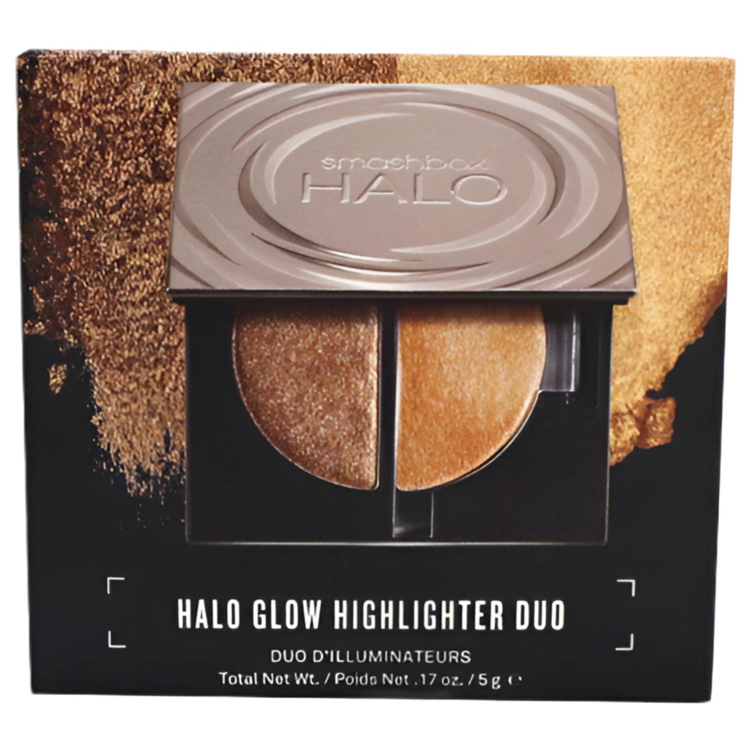 Smashbox Halo Glow Highlighter Duo - Golden Bronze 0.17oz (5g)