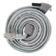 thumbnail image 4 of Funda para tubo de manguera, fácil de instalar y quitar, suave, resistente, protectora, con cremallera completa, funda ligera para tubo de manguera Gris, 4 of 8