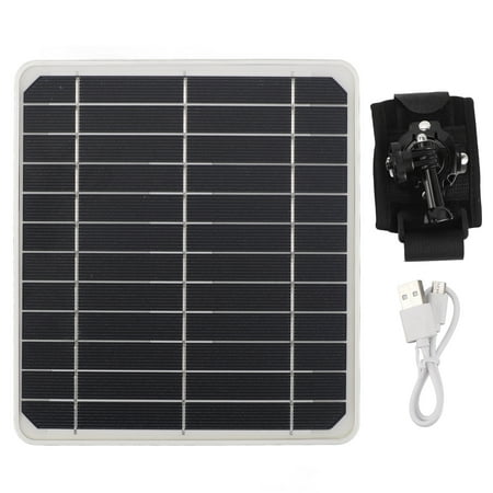 

2024 20W Solar Panel with USB TYPE C DC Port Waterproof 5V 2A Portable Solar Panel for Backpack Bicycle