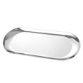 thumbnail image 4 of Abbracc Stainless Steel Dessert Appetizer Plates Stackable Tableware Serving Plate Salad L, 4 of 9