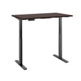 thumbnail image 3 of Bush Move 60 Series Mocha Cherry 48W x 24D Height Adjustable Standing Desk M6S4824MRBK, 3 of 9