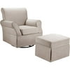 Baby Relax Kelcie Swivel Glider & Ottoman, Choose Your Color