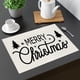 thumbnail image 5 of Decoraciones navideñas, adornos navideños, regalos navideños, manteles individuales de algodón y lino, decoraciones navideñas para la mesa, tapetes aislantes, tapetes impermeables para cocina y comedo, 5 of 6