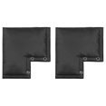 thumbnail image 1 of 2uds. Funda protectora contra reflujo, funda aislante, protección contra congelación en invierno (negro), 1 of 2