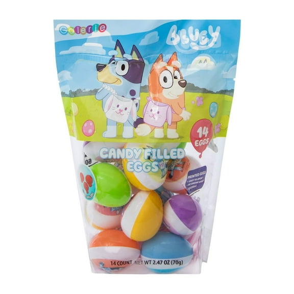 Bluey and Friends 14 Candy Filled Eggs