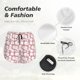 thumbnail image 4 of Balery Cartoon Sheep Pantalones cortos deportivos para mujer con forro y dos bolsillos, elásticos, para entrenamiento, gimnasio, yoga-Medium, 4 of 7