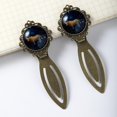 thumbnail image 3 of Taurus Vintage Copper-Colored Lace Bookmarks: Stainless Steel Reading Accessories and Gifts for Book Lovers - Set of 2, 3 of 5