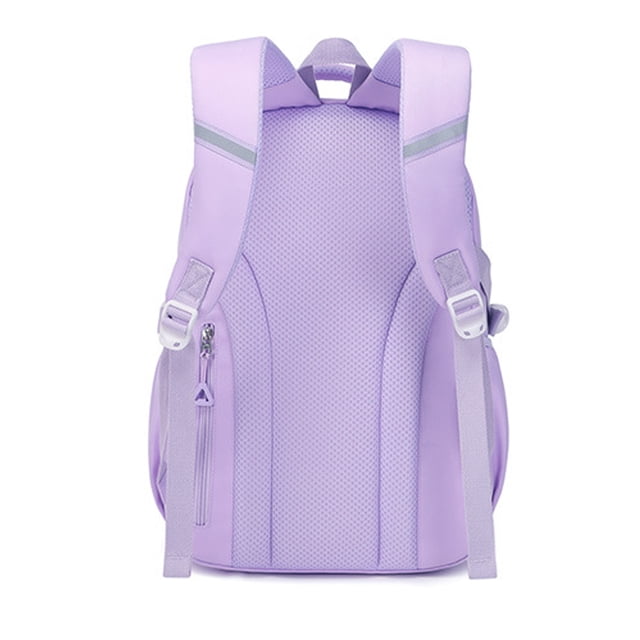 Mochila de estudiante para niños, mochila de escuela primaria de moda para adolescentes y niñas (púrpura) Likrtyny Para Estrenar