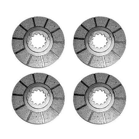 1975463C2 Pack of 4 Brake Discs Made To Fit Case-IH Tractor Models 656 664