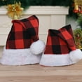 thumbnail image 1 of Happy Date Christmas Hat, Xmas Hat Holiday for Adults Unisex Santa Hat For Party Supplies, 1 of 8