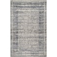 thumbnail image 2 of nuLOOM Elodie Distressed Diamonds Area Rug, 6', Light Gray, 2 of 4