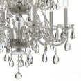 thumbnail image 7 of Traditional Crystal 12 Light Swarovski Strass Crystal Polished Chrome Chandelier, 7 of 7