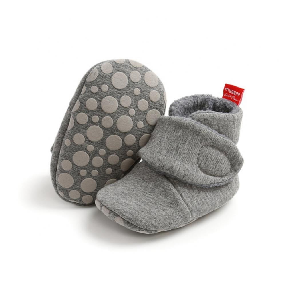 Baby Girl Boy Newborn Winter Warm Boots Toddler Infant Soft Socks Booties ShoehX 