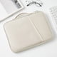 thumbnail image 4 of Bolsa para laptop ligera, se adapta a varias marcas y tamaños de computadoras portátiles, contiene accesorios pequeños, fácil de usar, bolsa para computadora tablet, 13 pulgadas, blanco., 4 of 6