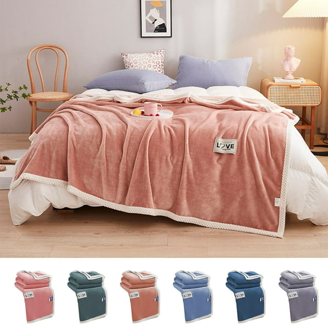 Fiudx Manta de Franela Acogedora, Suave Microfibra, Ligera y Cálida, Perfecta para Primavera E Invierno, Cómoda para Sofá o Cama, Fácil de Limpiar, Tamaño 120 X 200 Cm.
