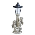 thumbnail image 4 of Solar Garden Light Roman Column Outdoor Porch Light Decorative Ornament 10 in Height With Built In Solar Panel And LED Bulb, 4 of 6