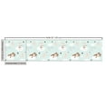 thumbnail image 3 of Ambesonne Nordic Fabric by the Yard Upholstery, Sleepy Bears on the Clouds, 5 Yards, Pale Mint Green Champagne, 3 of 5