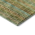 thumbnail image 3 of Addison Rugs Mayfield Premium Machine Washable Transitional Stripes Green Rectangle Rug, 10' x 14', 3 of 6