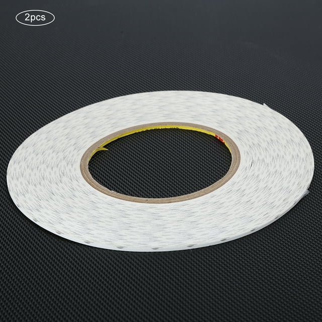 Double Sided Tape, 2Pcs Set Strong Double Sided Adhesive Tape 2mm 3mm 5mm for Mobile Phone LCD Screen, Waterproof, High Temperature Resistance.