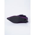 thumbnail image 7 of Women's Ankle Boots and Short Boots, with Fluffy plush decoration and Inner Zipper, Gift for Women, Vacation Travel Scenes, 7 of 7