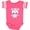 Football Pink and White, variant on Inktastic Cute Pink and Purple Owl Girls Baby Bodysuit