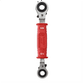 thumbnail image 3 of Milwaukee Tool Lineman�s 4in1 Insulated Ratcheting Box Wrench, 3 of 5